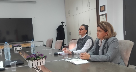Средба на претседателката на ИСОС со раководствата на Државниот завод за статистика и Централниот регистар